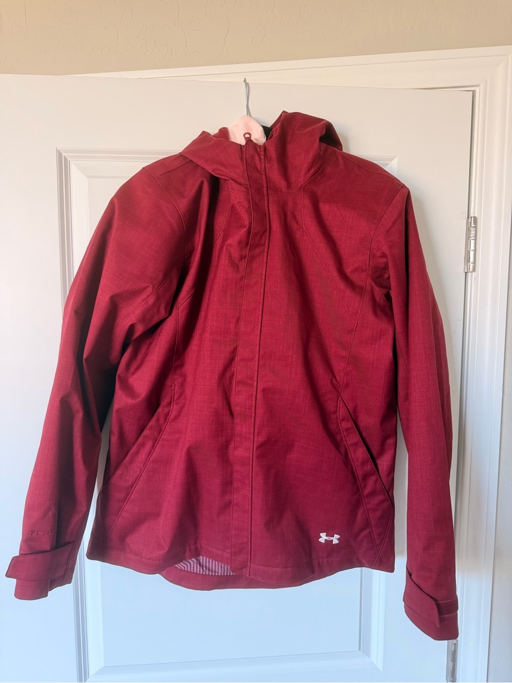 Under Armour Women's Hooded 3 in 1 Storm Porter Jacket - Maroon